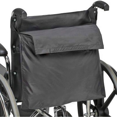 DMI Wheelchair Storage Bag, Quick Install, FSA/HSA Eligible, Black