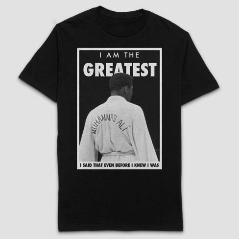 Boys Muhammad Ali I Am The Greatest Short Sleeve Graphic T Shirt Black Target