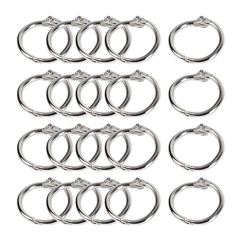 Acco Metal Book Rings 3/4 Diameter 100 Rings/box 72201 : Target