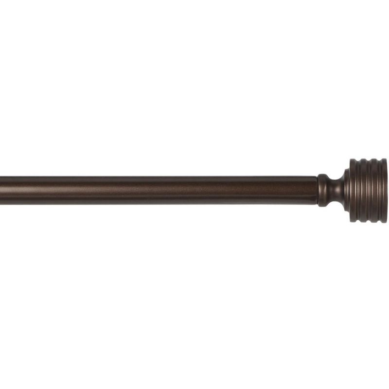 Exclusive Home Lucero 1" Curtain Rod and Finial Set, 3 of 4