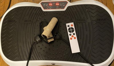 Vibration Plate Exercise Machine - Vibrating Platform With Adjustable Speed  And 3 Strength Modes - Workout Equipment By Wakeman : Target