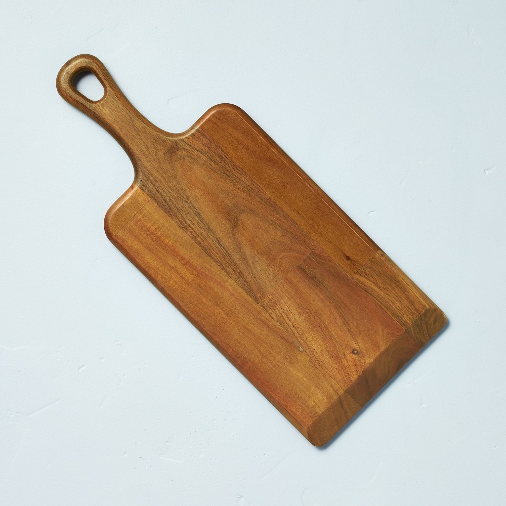 Beveled Wood Paddle Serve Board Brown - Hearth & Hand with Magnolia