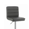 NicBex Set of 2 Bar Stools for Kitchen Island,Leather Adjustable Counter Bar Stools with Metal Legs,Bar Chairs for Dining Rooms,Kitchens Islands - 3 of 4