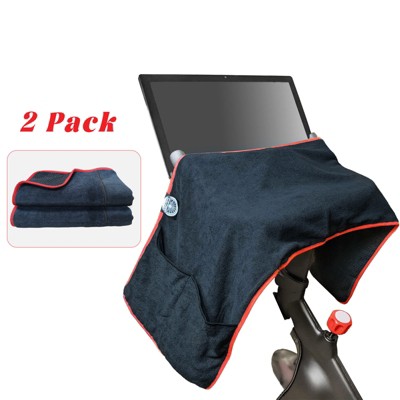 LOVMOR Indoor Cycling Towel,Handlebar Sweat Guard for Peloton,Echelon Bike