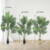 2FT/6 FT /7FT Artificial Palm Tree, Artificial Areca Palm Plant Fake Faux Tropical Palm Silk Plant - 3 of 4