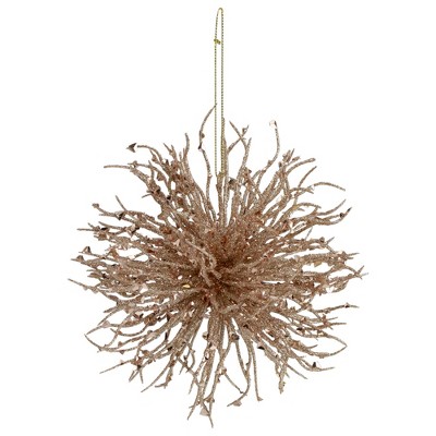 Northlight 6" Copper Starburst Christmas Ornament