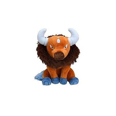 Pokemon Center: Sitting Cuties: Tauros Plush # 128 -  Generation 1 - 6 In