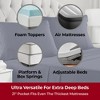 Mellanni 1800 Bed Sheet Set With DEEP Fitted Sheet - 2 of 3