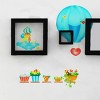 Slickblue Hot-Air Balloon Party Wall Decals - Waterproof Vinyl Stickers for Living Room, Bedroom Décor - 19.6"x27.5" - 2 of 3