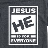 Men's - Instant Message - Jesus Rating Short Sleeve Graphic T-Shirt - 2 of 4