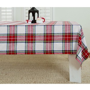 Solino Home Linen Plaid Tablecloth | Stewart Plaid - 1 of 4