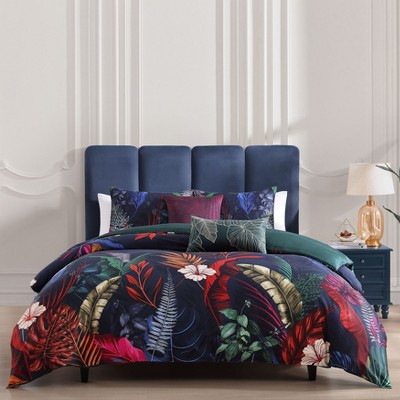 Bebejan Paradise 100% Cotton 5 Piece Reversible Comforter Set
