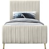 Meridian Furniture,Zara Velvet Bed - 2 of 4