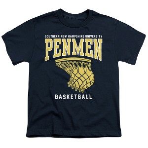 Southern New Hampshire University Basketball Hoop Kids T-Shirt For Youth Navy - 1 of 4
