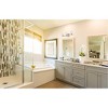 Elegant Lighting Cassie 3 lights bath sconce in satin nickel with clear shade - 2 of 4