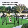 GustoWave Dog Playpen for Yard, 28 inch 4 Panels Dog Pen Indoor, Heavy Duty Puppy Exercise Pen for RV Camping, Metal Pet Fence. - 3 of 4