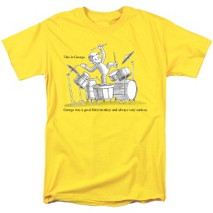 Curious George This Is George Adult T-Shirt - 1 of 4