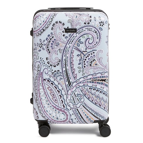 Vera Bradley Women's Hardside Small Spinner Luggage Soft Sky Paisley :  Target