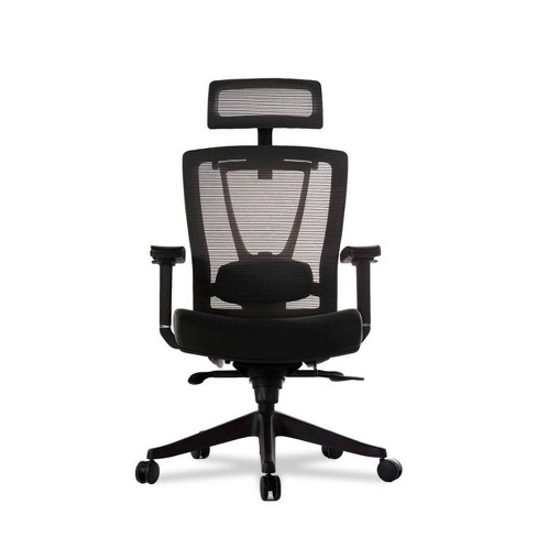 x Rocker Office Oscar High-Back Ergonomic Mesh Office Chair - Black