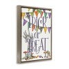 Stupell Industries Spellbound Trick Or Treat Floating Frame Canvas Art - 2 of 4