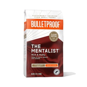 Bulletproof Mentalist Medium Dark Roast Ground Coffee -12oz - 1 of 4