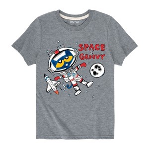 Boys' - Pete The Cat - Space Is Groovy Short Sleeve Graphic T-Shirt - 1 of 4