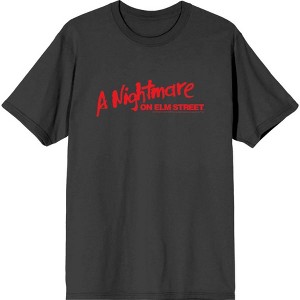 A Nightmare On Elm Street Logo Men's Short Sleeve Tee - 1 of 2