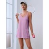 Imily Bela Women's Workout Tennis Dress Summer Sleeveless Athletic Mini with Built in Shorts - 4 of 4