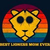 Men's Design By Humans Best Lioness Mom Ever Retro Stripes By Yernar Tank Top - 2 of 2
