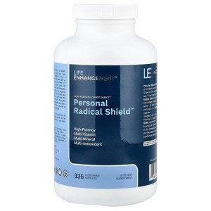 Life Enhancement Durk Pearson & Sandy Shaw's®, Personal Radical Shield™, 336 Vegetarian Capsules - 1 of 4