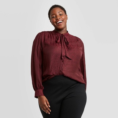 target women's plus size blouses