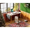 ODK Computer Desk, 40 Inch Small Study Desk, Office Desk with Storage, Work Table with Headphone Hook for Small Space Home Office - 2 of 3