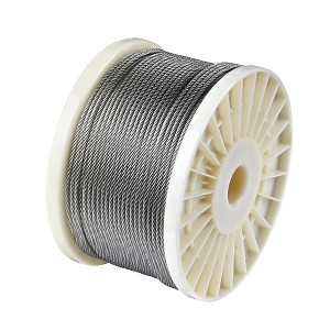 Yescom 400 Ft 1/8" T316 Stainless Steel Cable Wire Rope 7x7 Aircraft Strand Railing Decking Coil & Reel - 1 of 4