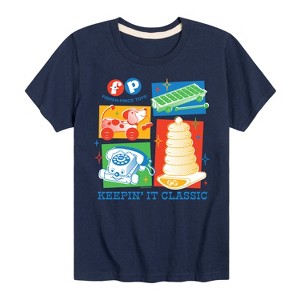 Boys' - Fisher Price - Fisher Price 60S Toys Grid Short Sleeve Graphic T-Shirt - 1 of 4