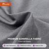 PURPLE LEAF Premium Patio Umbrella Classic SUNBRELLA Cantilever Umbrellas with Base 360 Degree Rotation for Garden Pool - 4 of 4