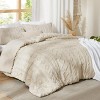 2-3 Pcs Tufted Boho Comforter Set Bed Set GentleSoft Farmhouse Shabby Chic Embroidery Bedding - 4 of 4