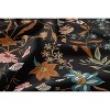 Sweet Jojo Designs King Duvet Cover and Shams Set Boho Floral Wildflower Black and Orange 3pc - image 4 of 4