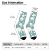 Funny Jellyfishes Women Printed Crew Socks Funny Funky Socks Soft Polyester Novelty Gifts for Artists Men - 2 of 4