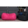 NicBex 4 Ft Cylindrical Suede Bean Bag Chair with Removable Covers for Reading,Living Room and Bedroom - 4 of 4
