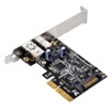 SilverStone Technology  2 ports USB 3.1 Gen2 10Gbps Type C and Type A PCI Express card Gen2 x 2 (USB 3.1 A+C) - 2 of 4