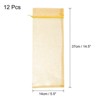 Unique Bargains Sheer Mesh Drawstring Gift Pouches Organza Wine Bags 12 Pcs 14.5"x5.5" - 2 of 4