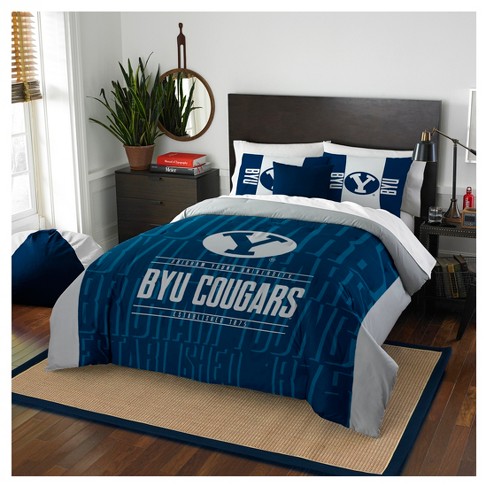 Ncaa Northwest Modern Take Full Queen Comforter Set Byu Cougars