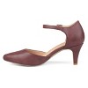 Journee Womens Bettie Almond Toe Mid Heel Pumps - 2 of 4