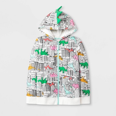 dinosaur hoodie toddler girl