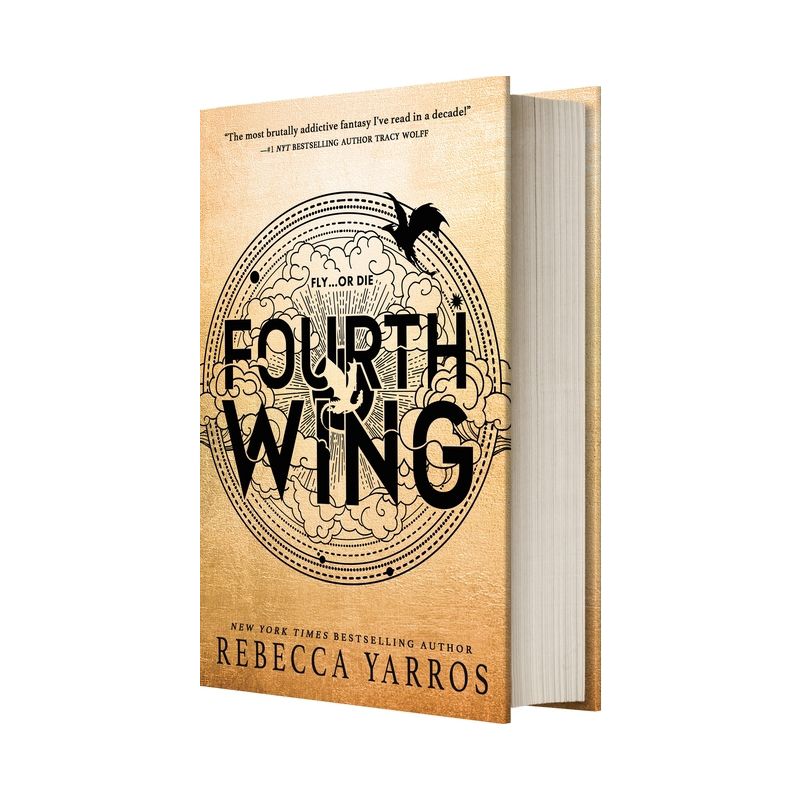 Fourth Wing - by Rebecca Yarros (Hardcover), 1 of 8