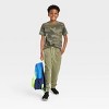 Boys' Long Sleeve Camo T-shirt - Cat & Jack™ Olive Green : Target