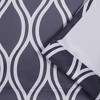 Exclusive Home Alfie Room Darkening Blackout Grommet Top Curtain Panel Pair - 4 of 4