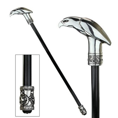 The Dragonsthorne Collection: Piercing Presence Eagle Walking Stick