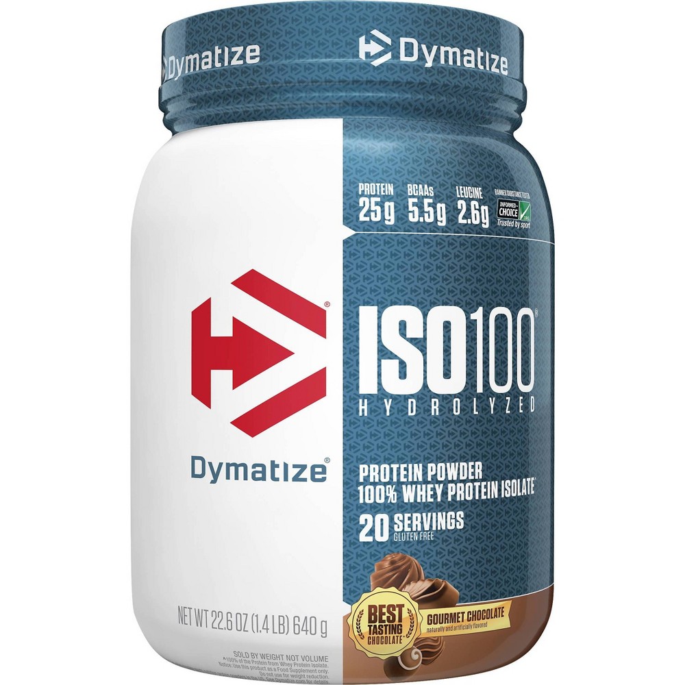 Photos - Vitamins & Minerals Dymatize Nutrition Dymatize 100 Whey Isolate Protein Powder - Gourmet Chocolate - 1.4lbs 