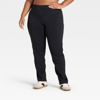 Women's Dynamic Flex High-Rise Pocketed Straight Leg Pants - All In Motion™